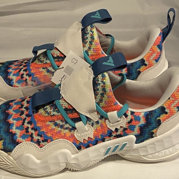 Adidas Men's White TRAE YOUNG 1 Basketball SHOES GY0295 - Picture 5 of 7